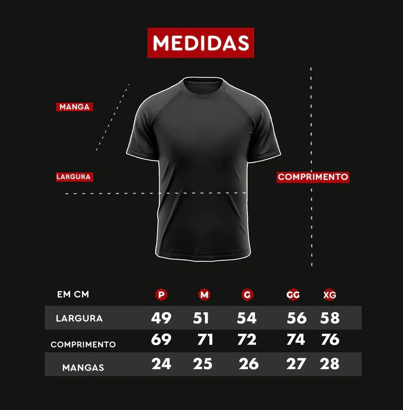 Camisa Poliamida Tech - Vermelha